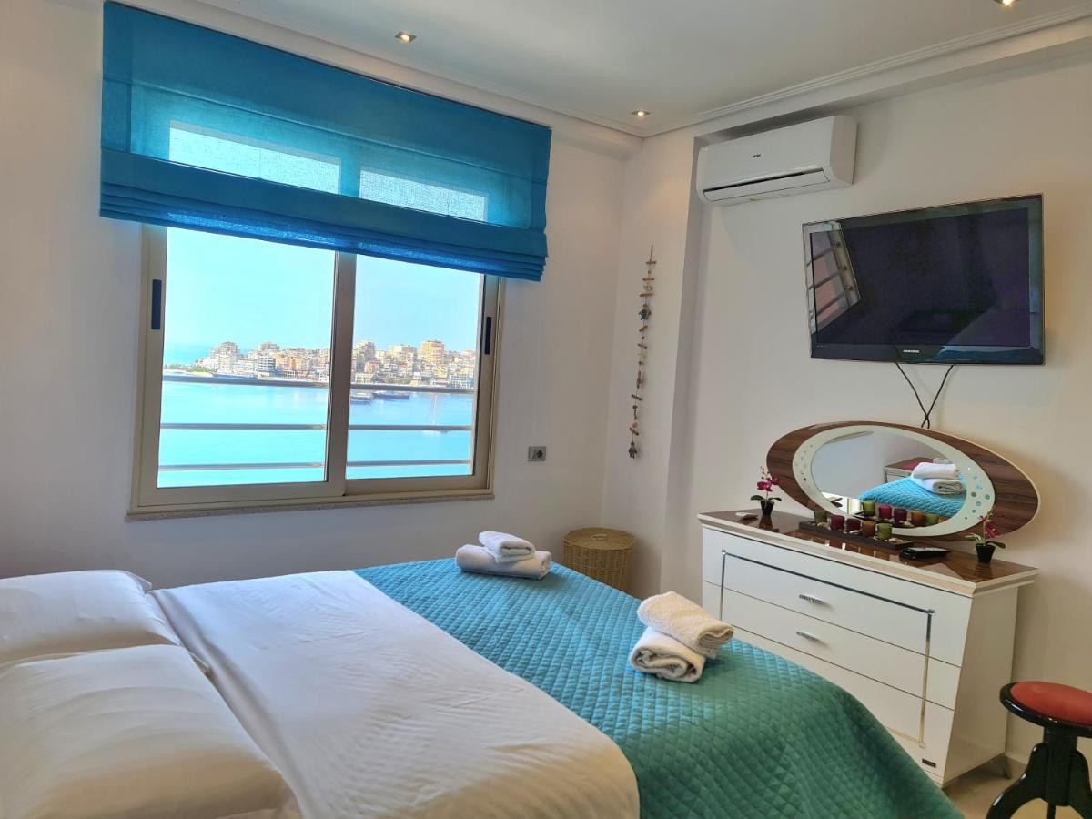 Luxury Seafront Apartments Саранда Экстерьер фото